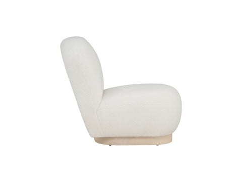 Silla decorativa blanca Bianca