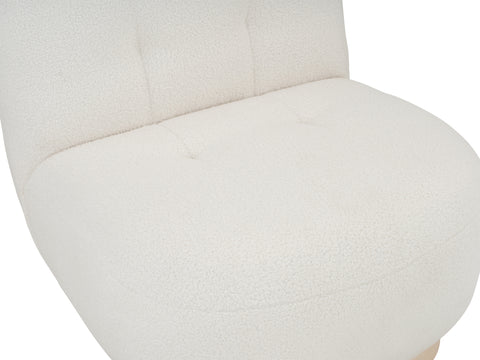 Silla decorativa blanca Bianca