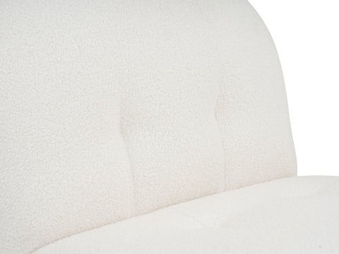 Silla decorativa blanca Bianca