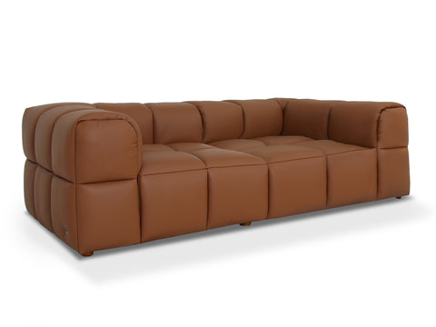 Sofá modular Loveseat marrón Tuscono