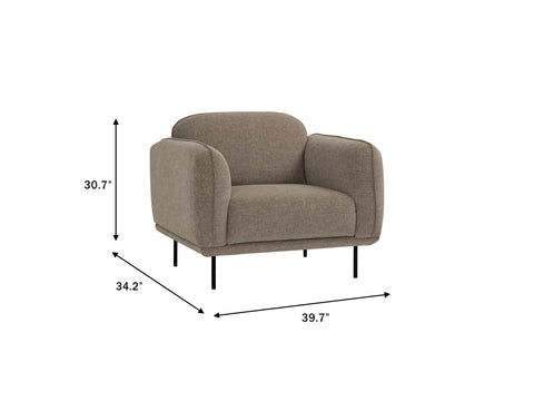 Silla decorativa Livia Beige