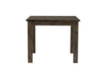Annata Rustic Counter Table - Dark Solid Wood made from Oakaia, perfect for small dining spaces, with a timeless and elegant design.