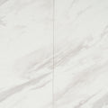 Caldo Extendable dining table white marble-look high-pressure laminate top