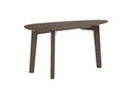 Lorenzo Nesting Coffee Tables Set of 2 with walnut veneer finish and mid-century modern design
