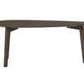 Lorenzo Nesting Coffee Tables Set of 2 with walnut veneer top and mid-century silhouette