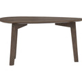 Lorenzo Nesting Coffee Tables Set of 2 featuring a mid-century modern design with walnut veneer finish.